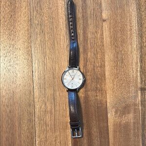 Fossil Brown Leather Strap Watch